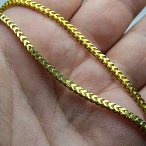 18k *925 Sterling Silver Weat Necklace - Picture 1 of 5
